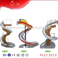 Outdoor large playground stainless steel open Slide