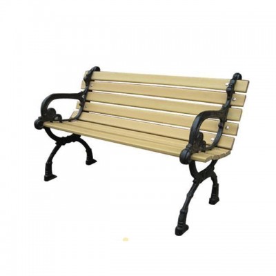 Chinese style wpc outdoor garden bench