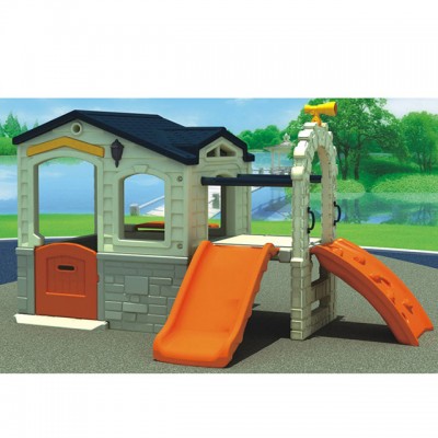 kids plastic playhouse with slide