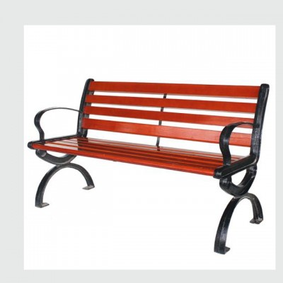 2018 wooden urban furniture shanghai cast iron garden bench/park bench